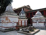 12 Kathmandu Gokarna Mahadev Temple Small Shrines Near Garuda Statue 